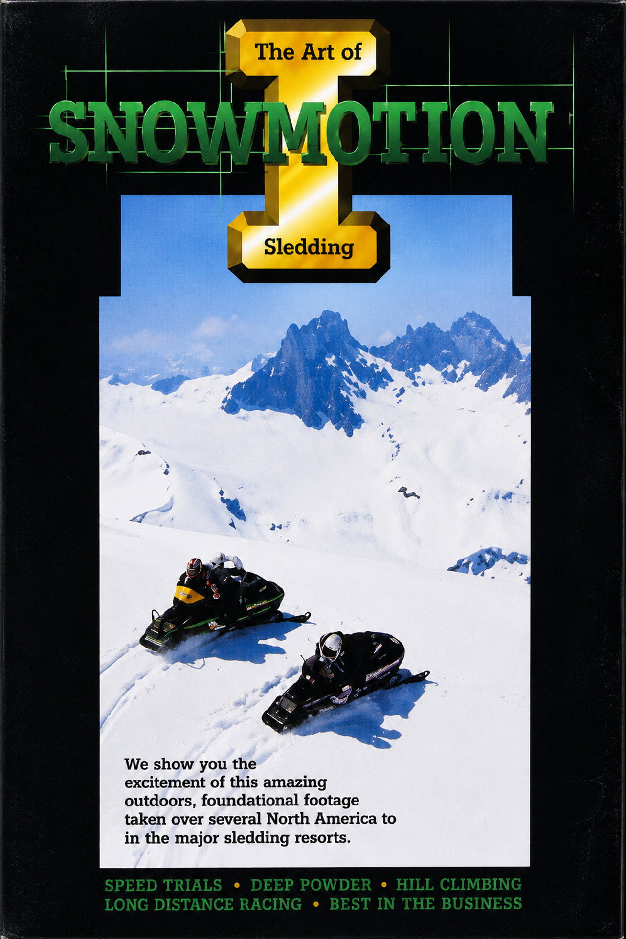 Snowmotion: The Art of Sledding Backdrop