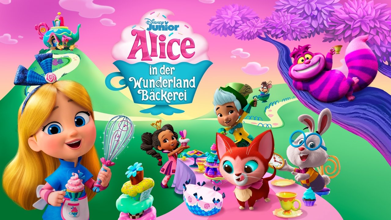 Alice in der Wunderland-Bäckerei background