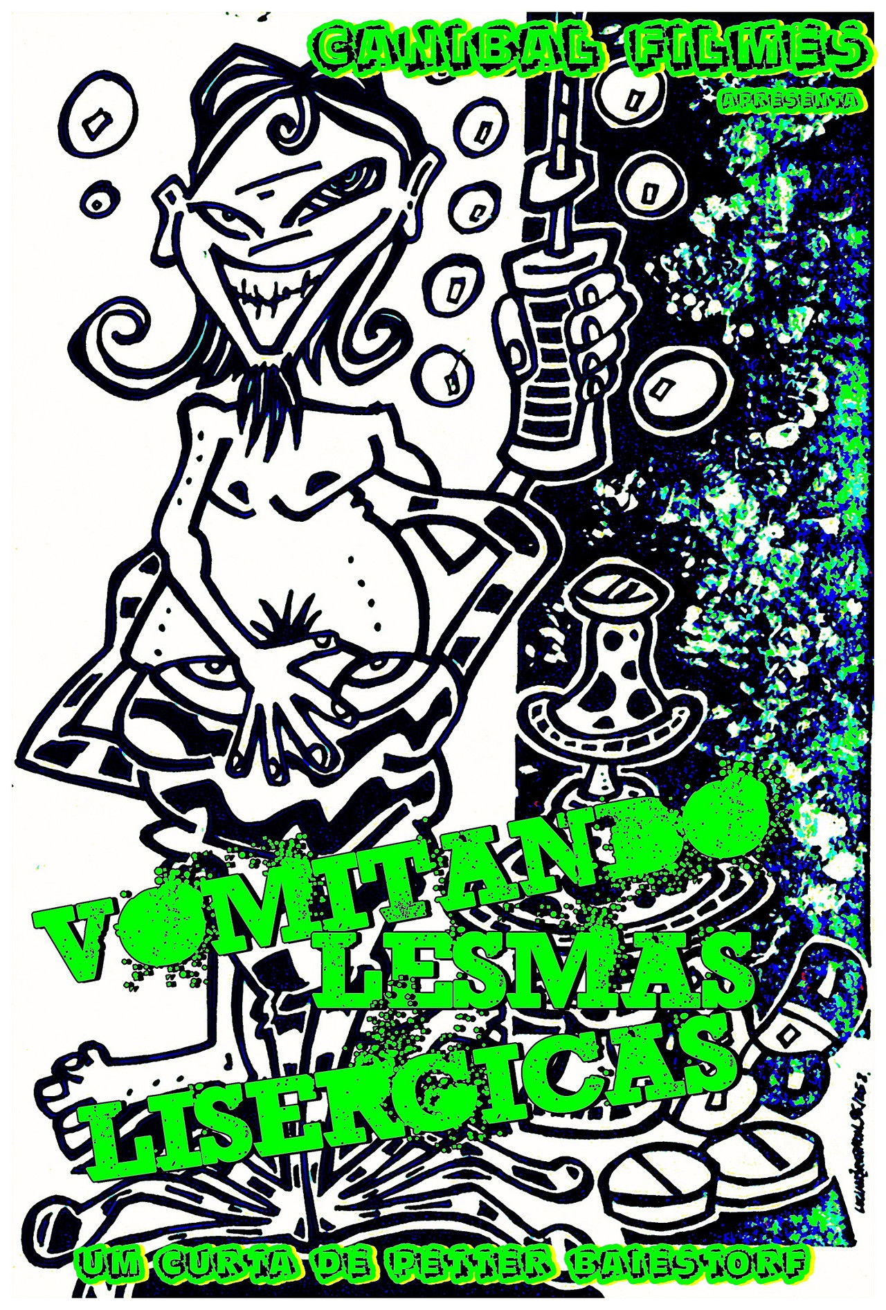 Vomiting Lysergic Slugs Backdrop