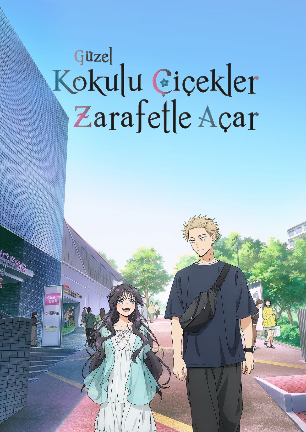 Güzel Kokulu Çiçekler Zarafetle Açar posteri