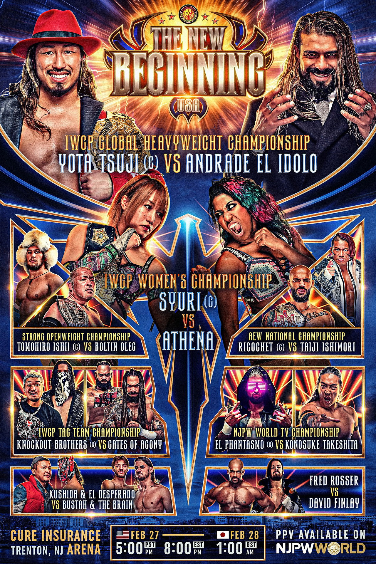 NJPW The New Beginning USA 2026
