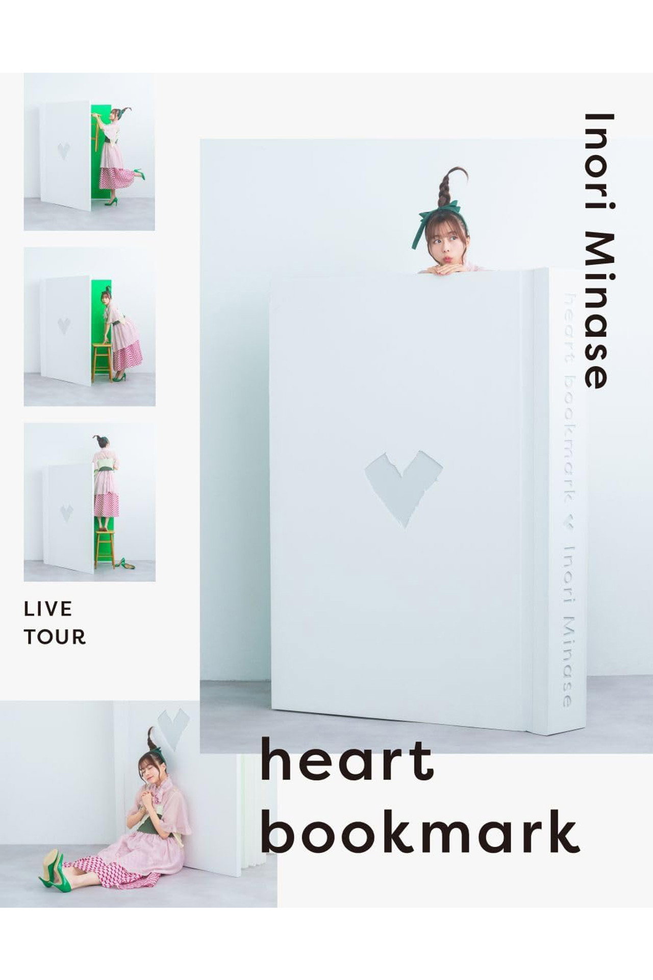 Inori Minase LIVE TOUR 2024 heart bookmark