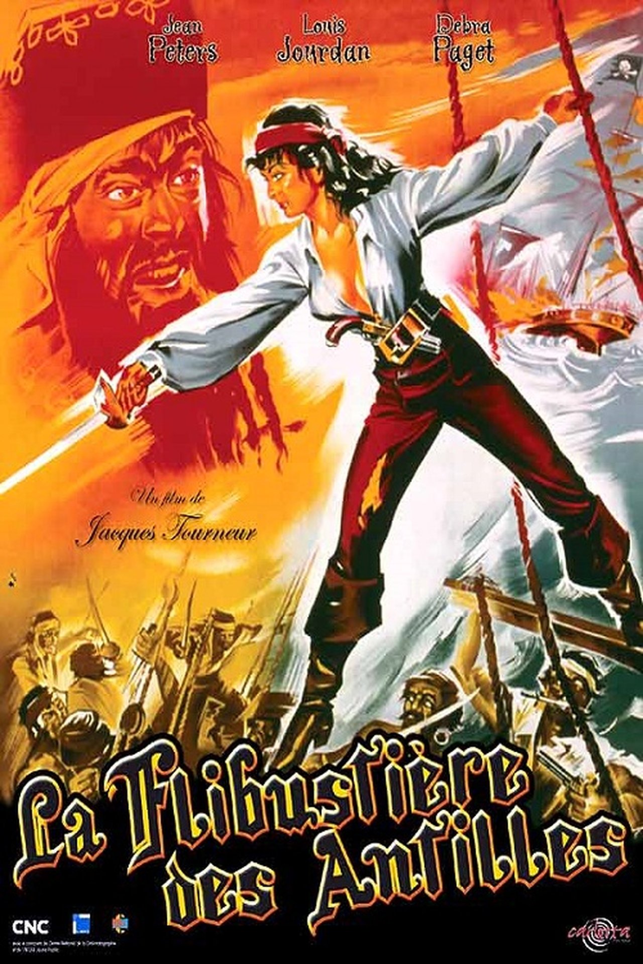 La flibustière des Antilles poster