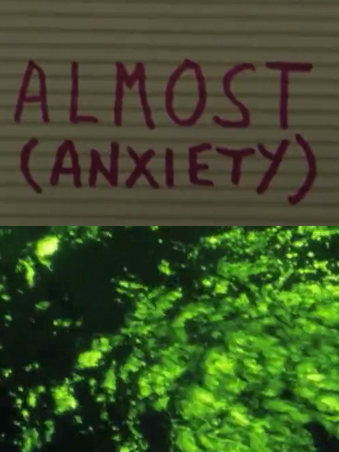 Almost (Anxiety) filmaffisch