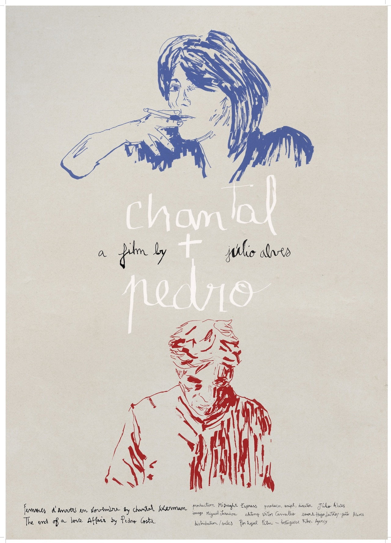 Chantal + Pedro filmaffisch