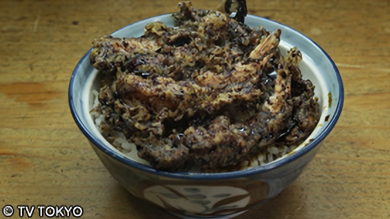 Solitary Gourmet - Season 2 Episode 2 : Black Tempura on Rice of Ningyo-cho, Nihon-Bashi, Chuo Ward