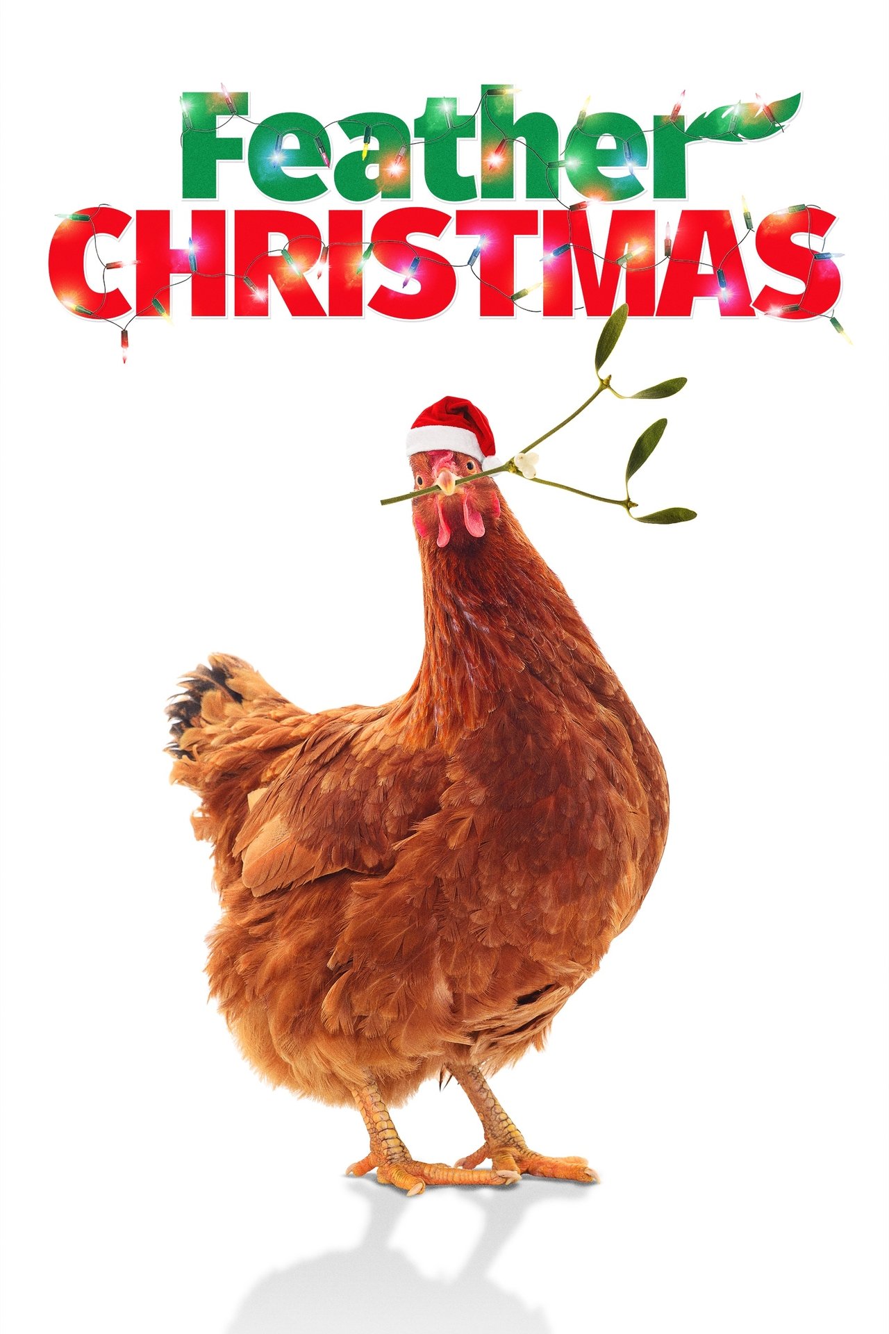 Feather Christmas poster