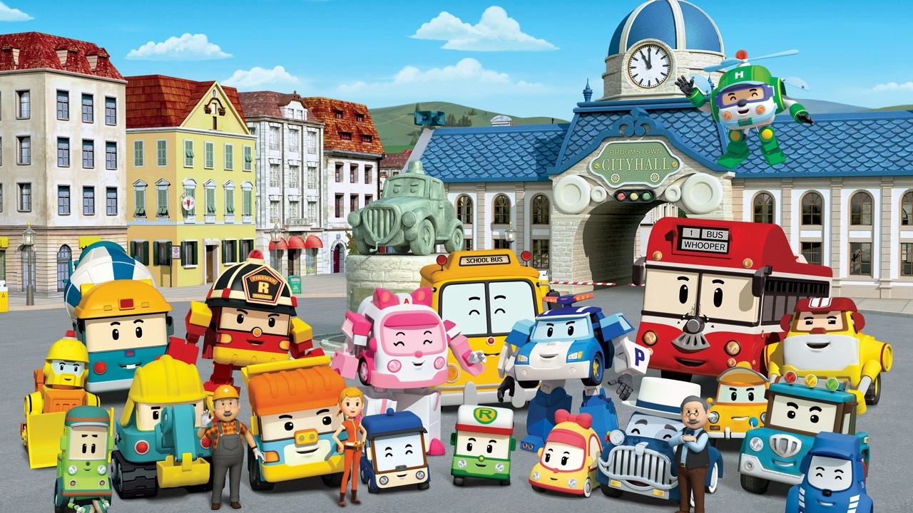 Robocar Poli background