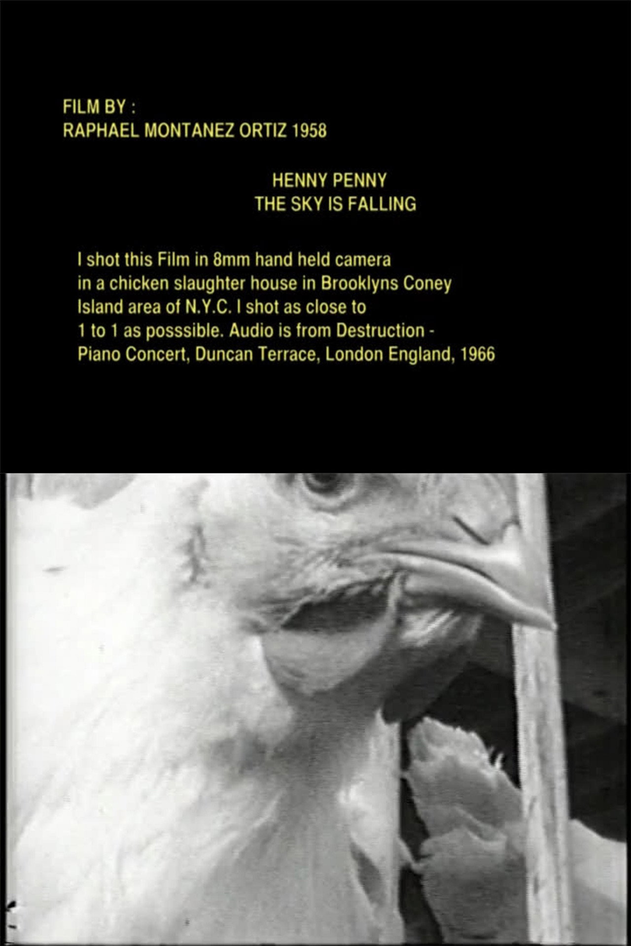 Henny Penny: The Sky Is Falling filmaffisch