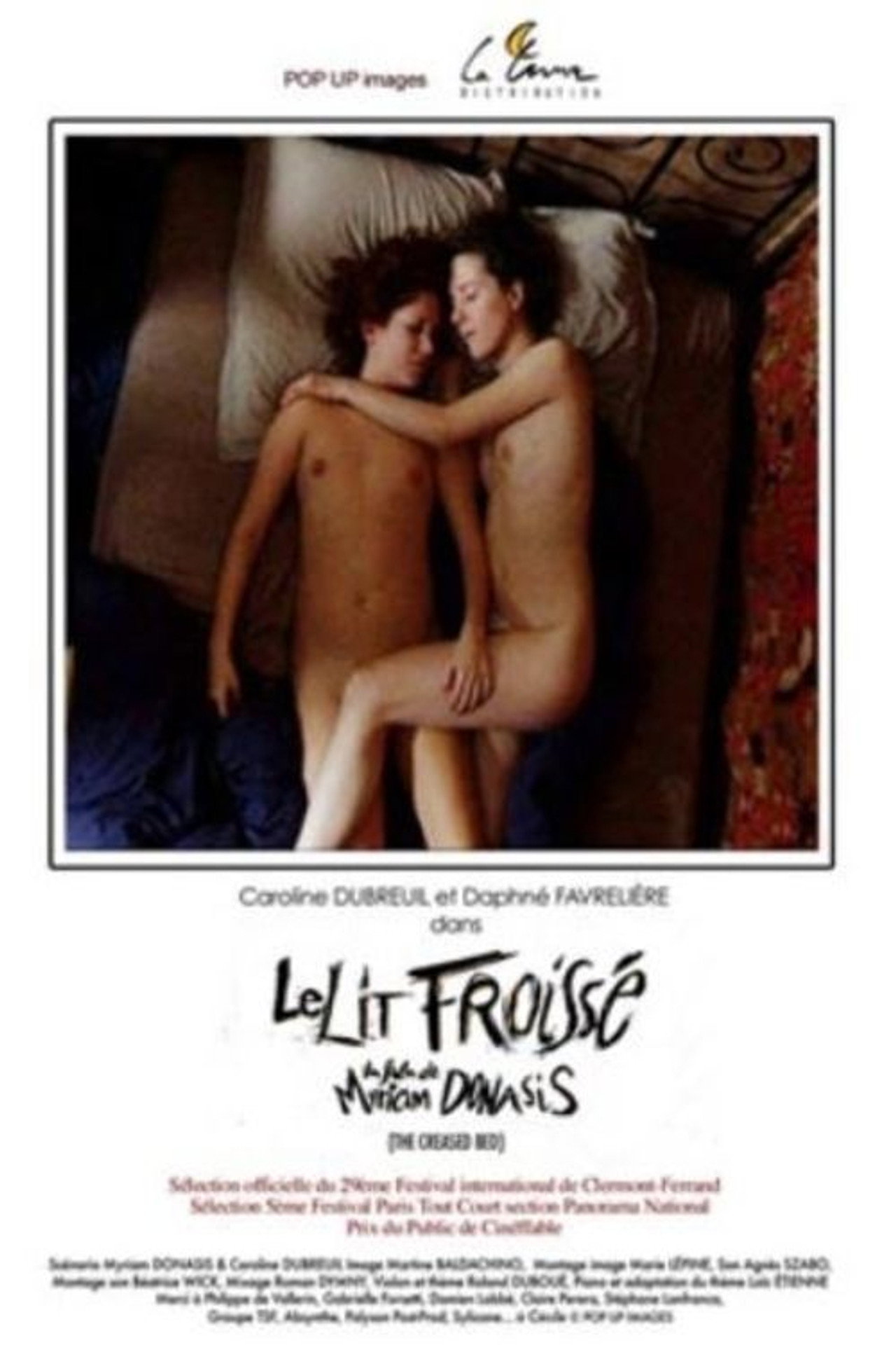 Le lit froissé filmaffisch