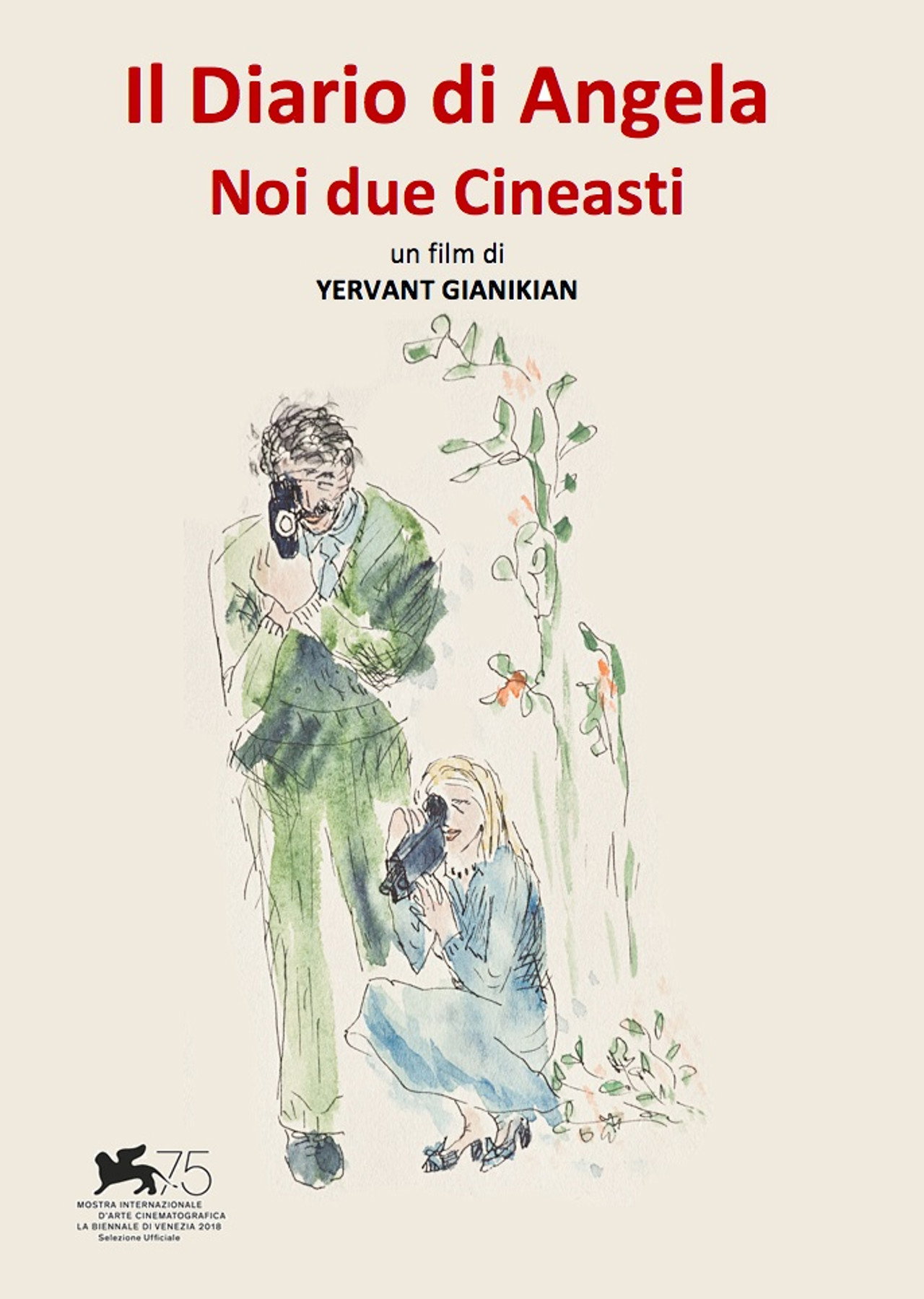 I diari di Angela - Noi due cineasti. Capitolo I filmaffisch