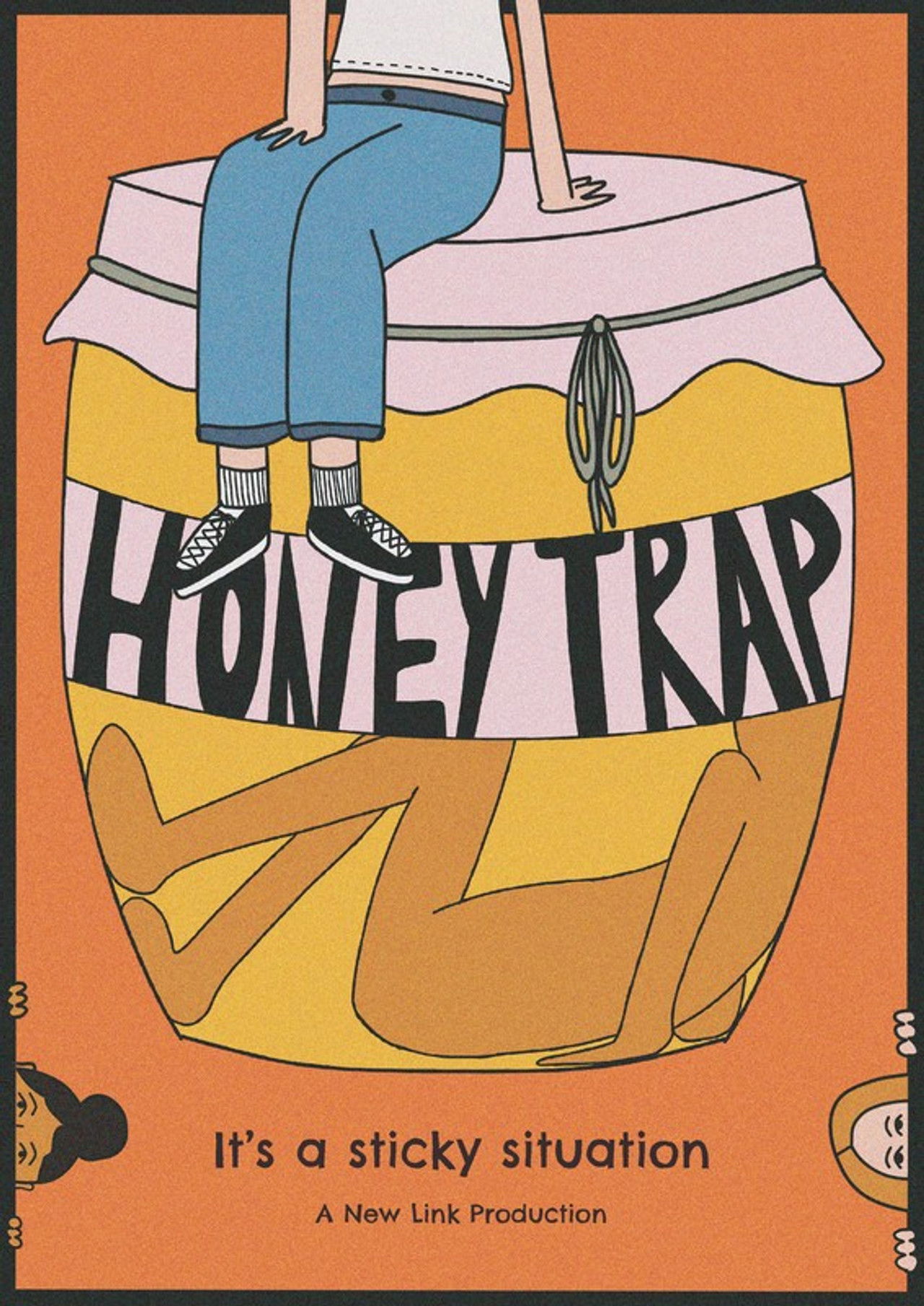 Honey Trap Backdrop