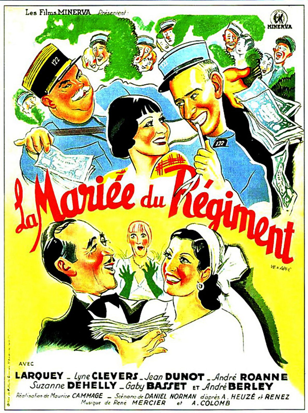 La Mariée du régiment Backdrop