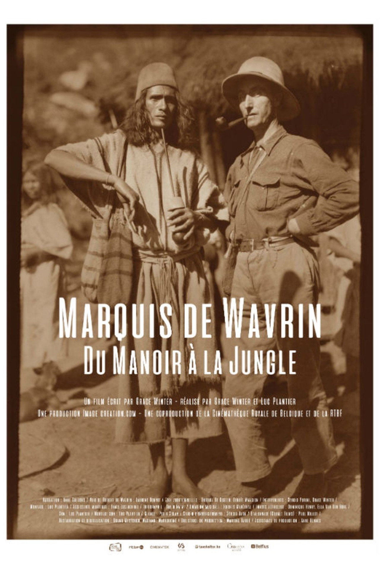 Marquis de Wavrin, du manoir à la jungle filmaffisch