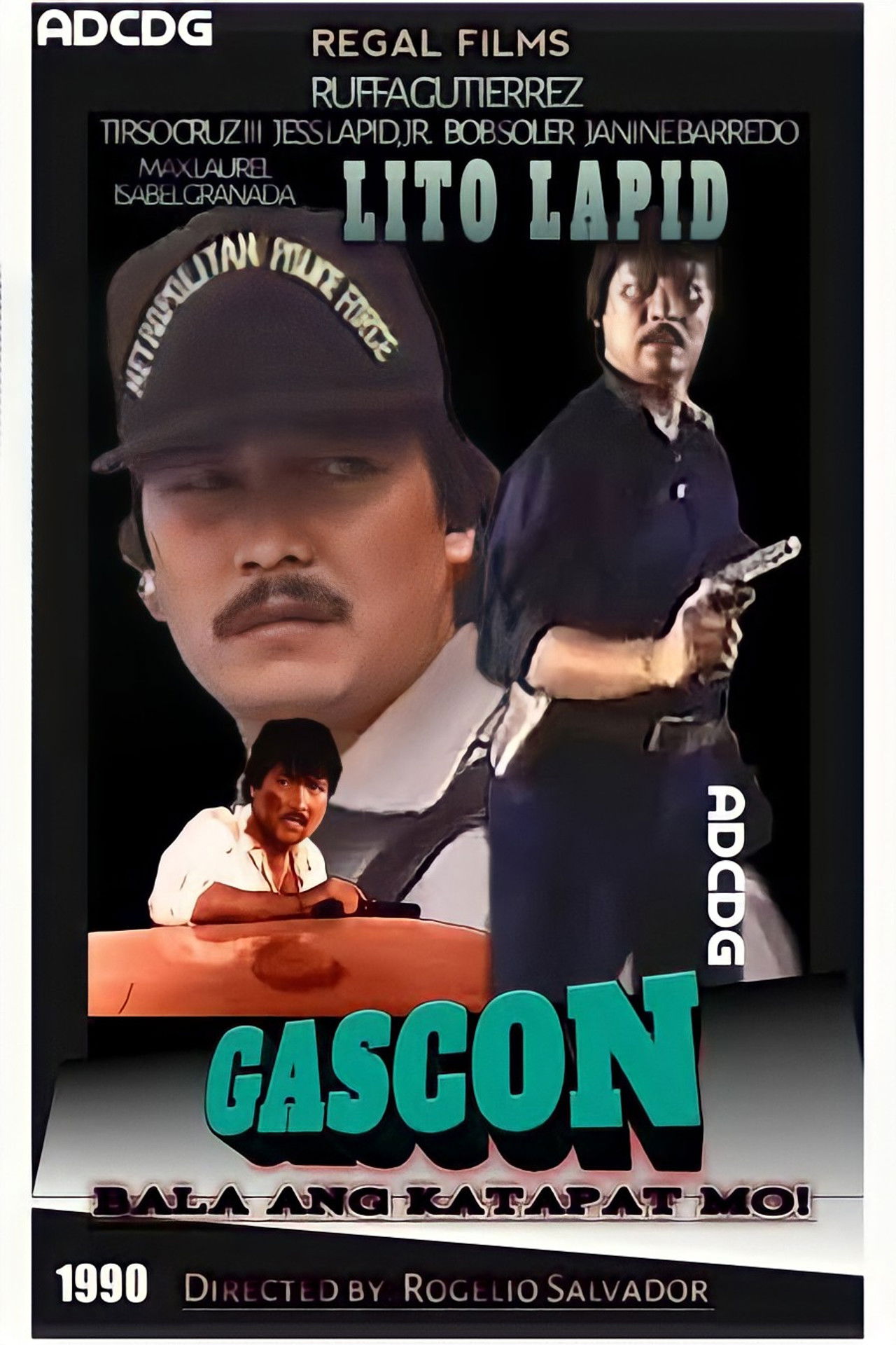 Gascon... bala ang katapat mo Backdrop