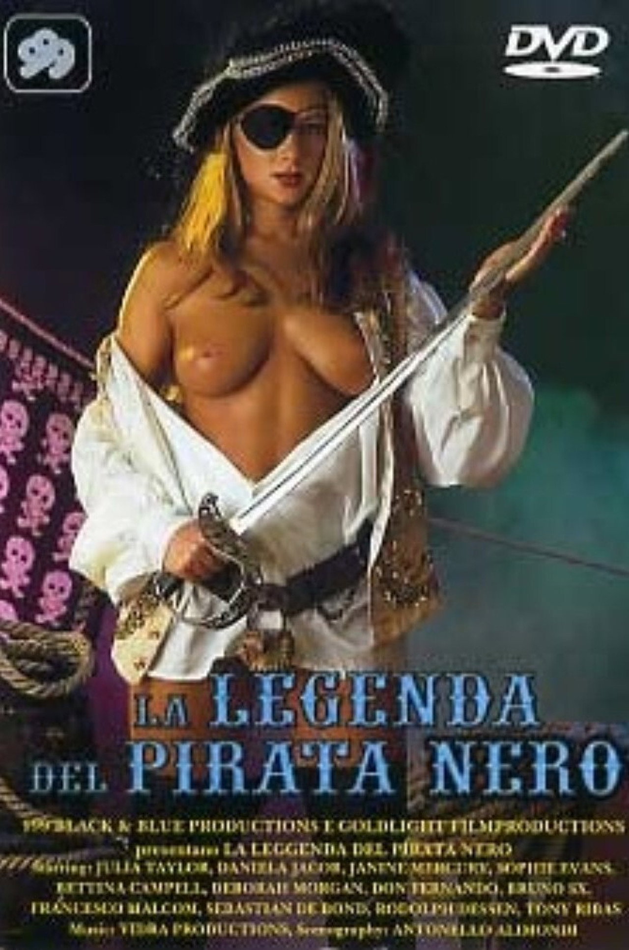 La leggenda del pirata nero filmaffisch