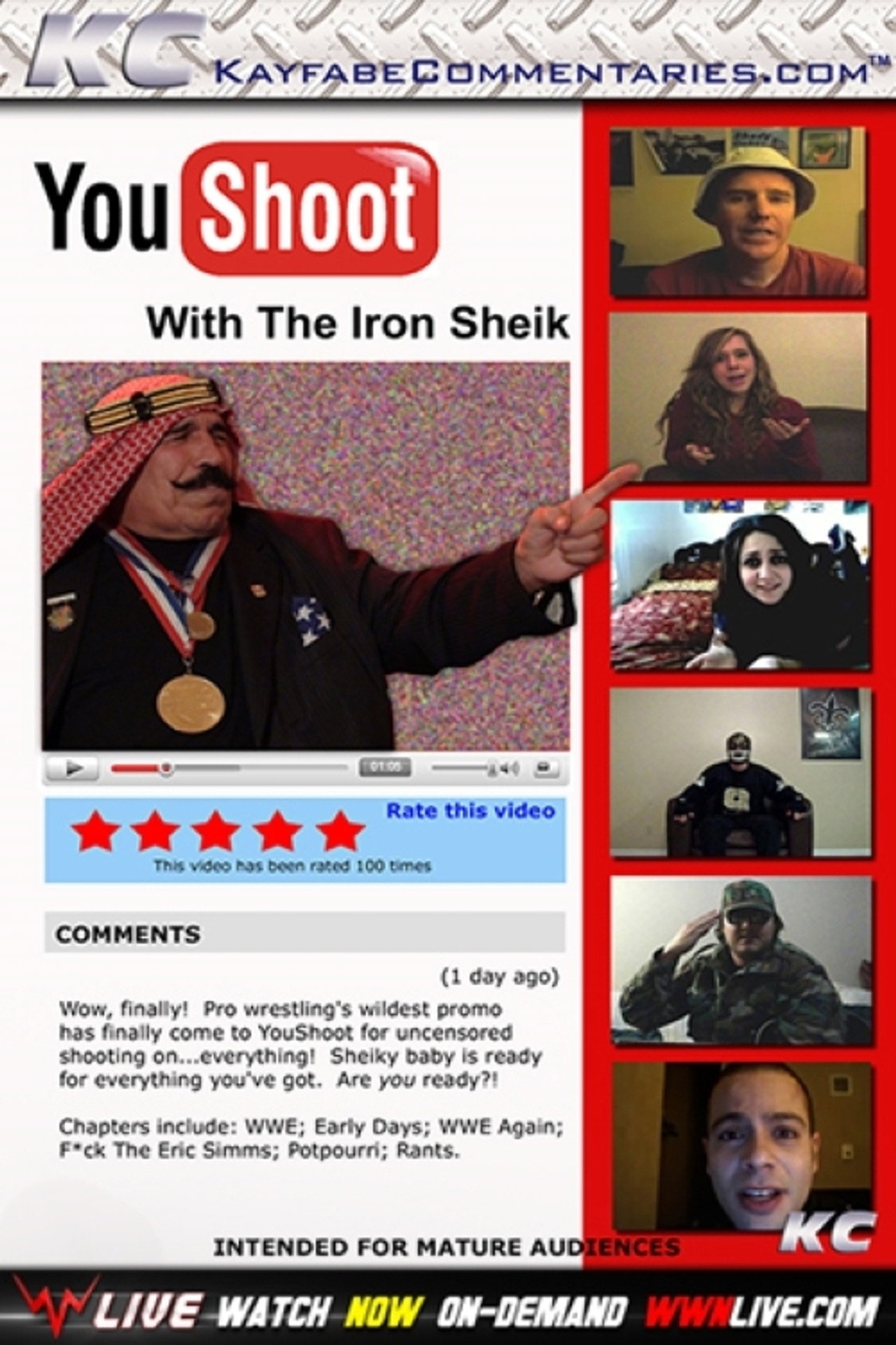 YouShoot: The Iron Sheik Backdrop