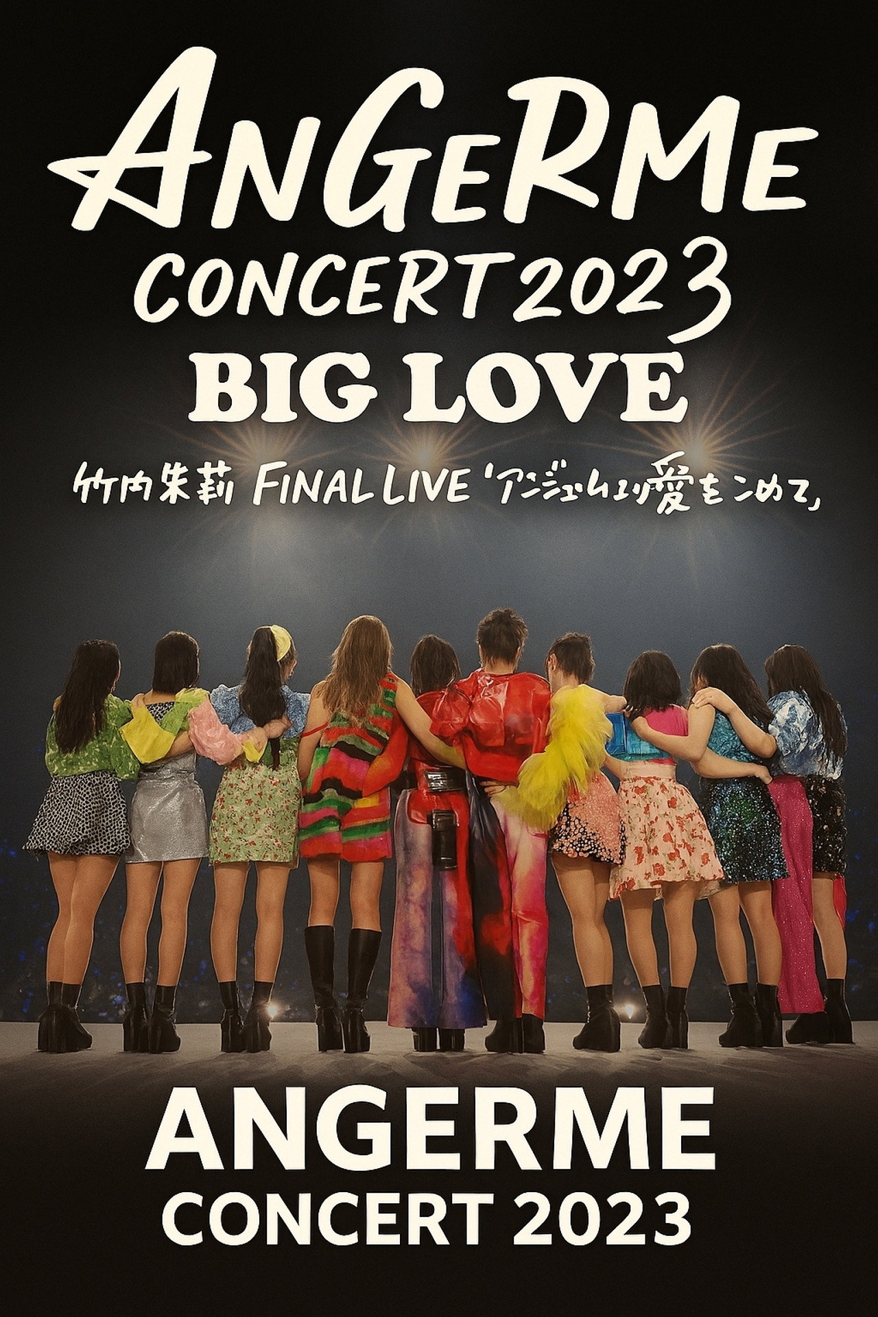 アンジュルム - CONCERT 2023 BIG LOVE 竹内朱莉 FINAL LIVE 「アンジュルムより愛をこめて」 filmaffisch