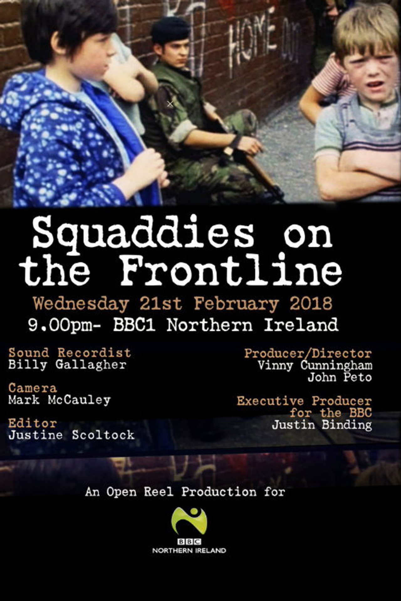 Squaddies on the Frontline filmaffisch