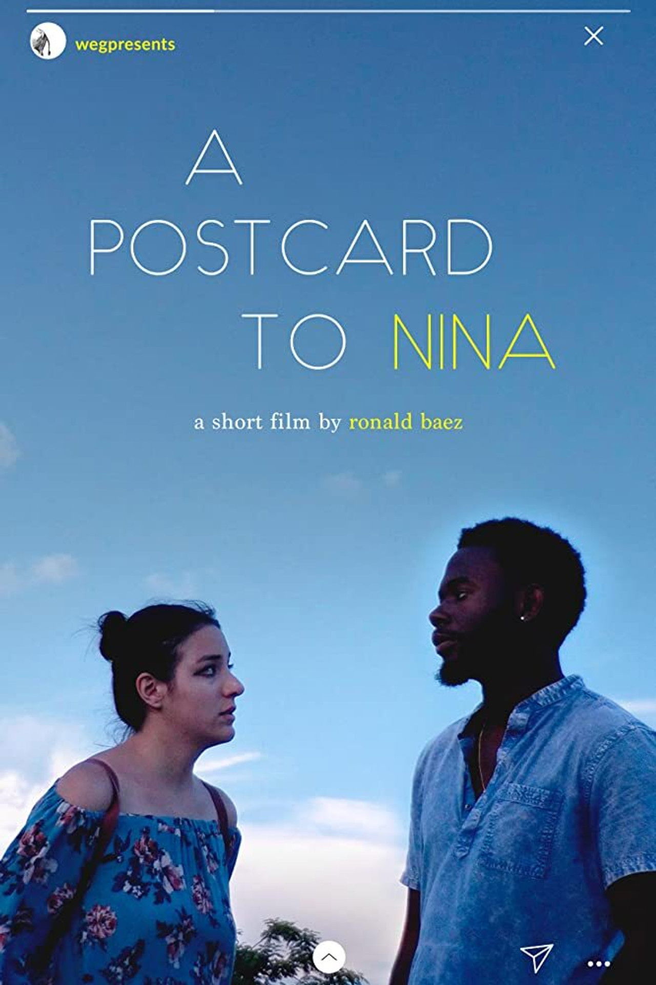 A Postcard to Nina Backdrop