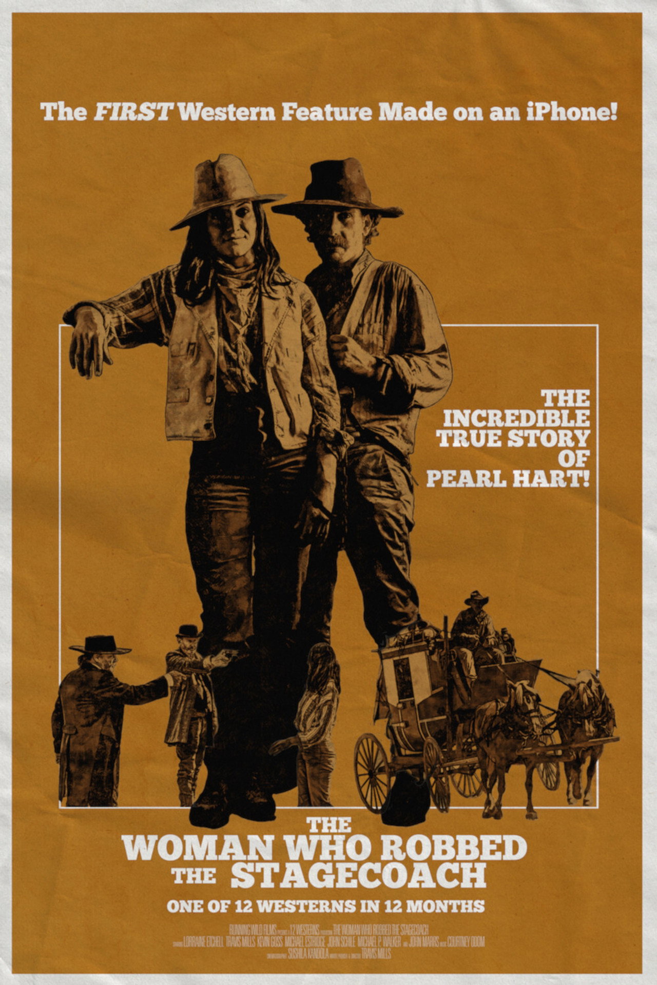 The Woman Who Robbed the Stagecoach – plakát 4