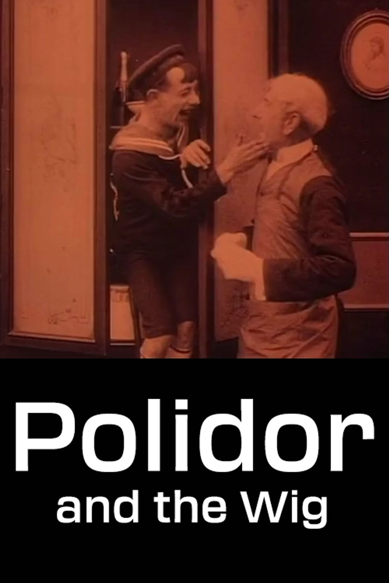 Polidor and the Wig Backdrop
