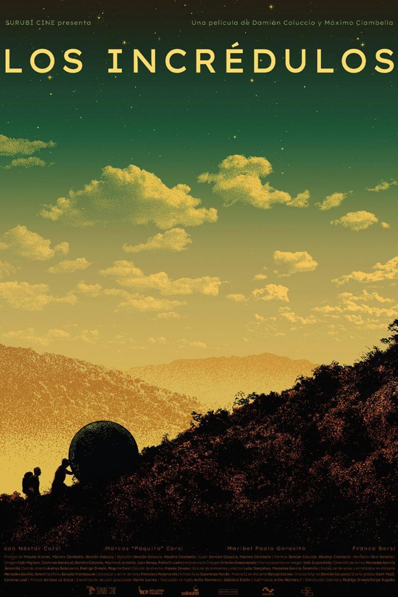Los incrédulos filmaffisch