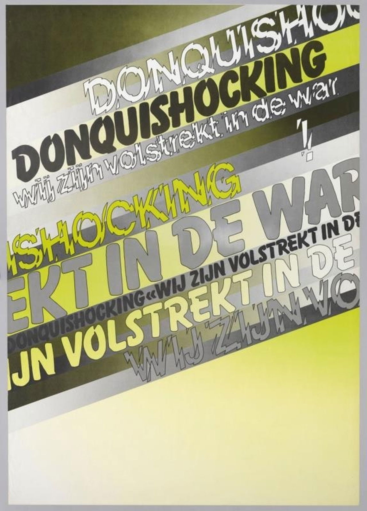 Don Quishocking: We Are Utterly Confused Backdrop