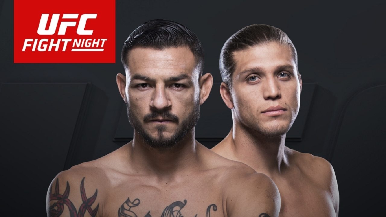 UFC Fight Night 123: Swanson vs. Ortega Backdrop Image