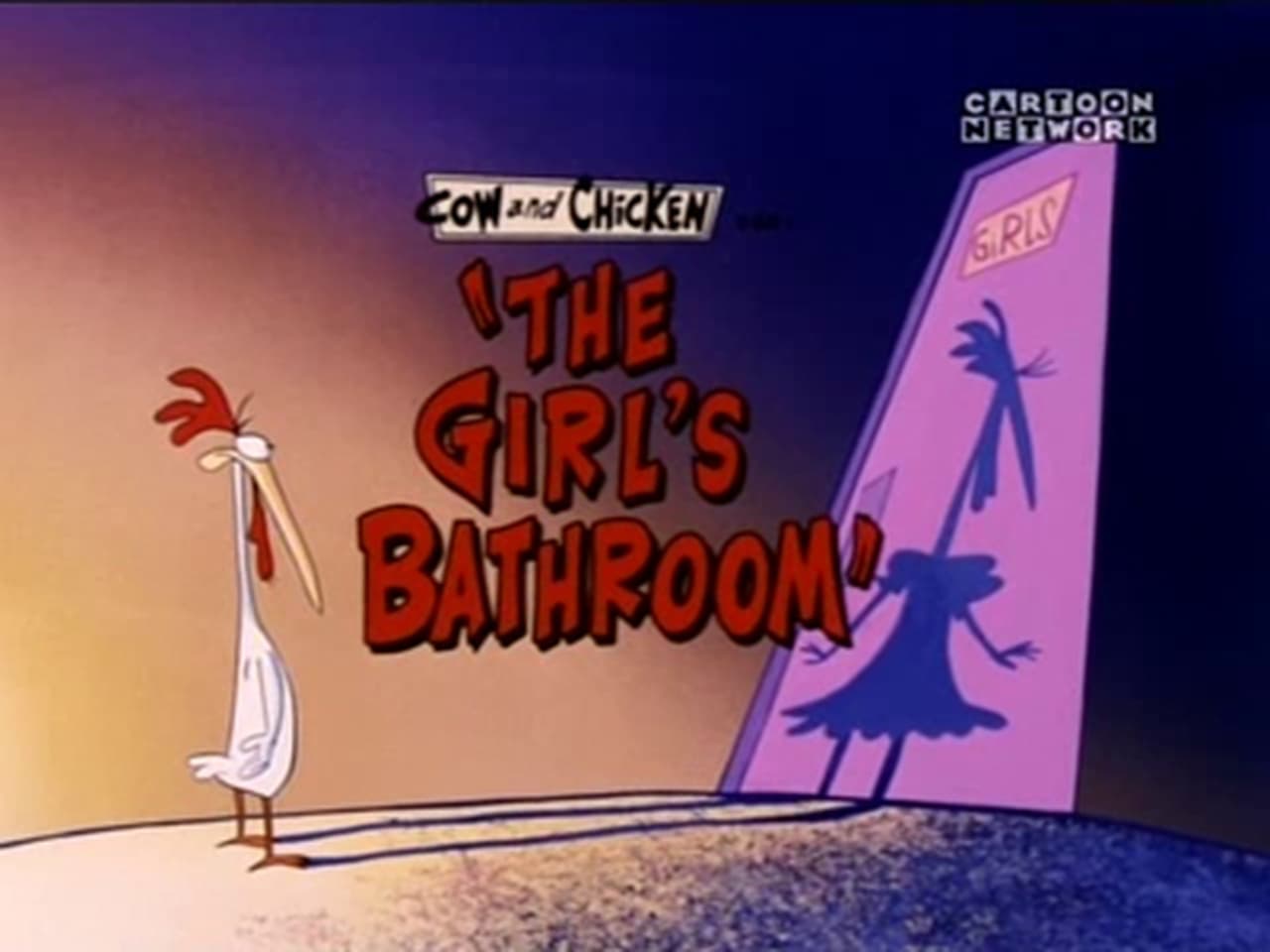 Cow and Chicken - Season 1 Episode 2 : The Girl's Bathroom