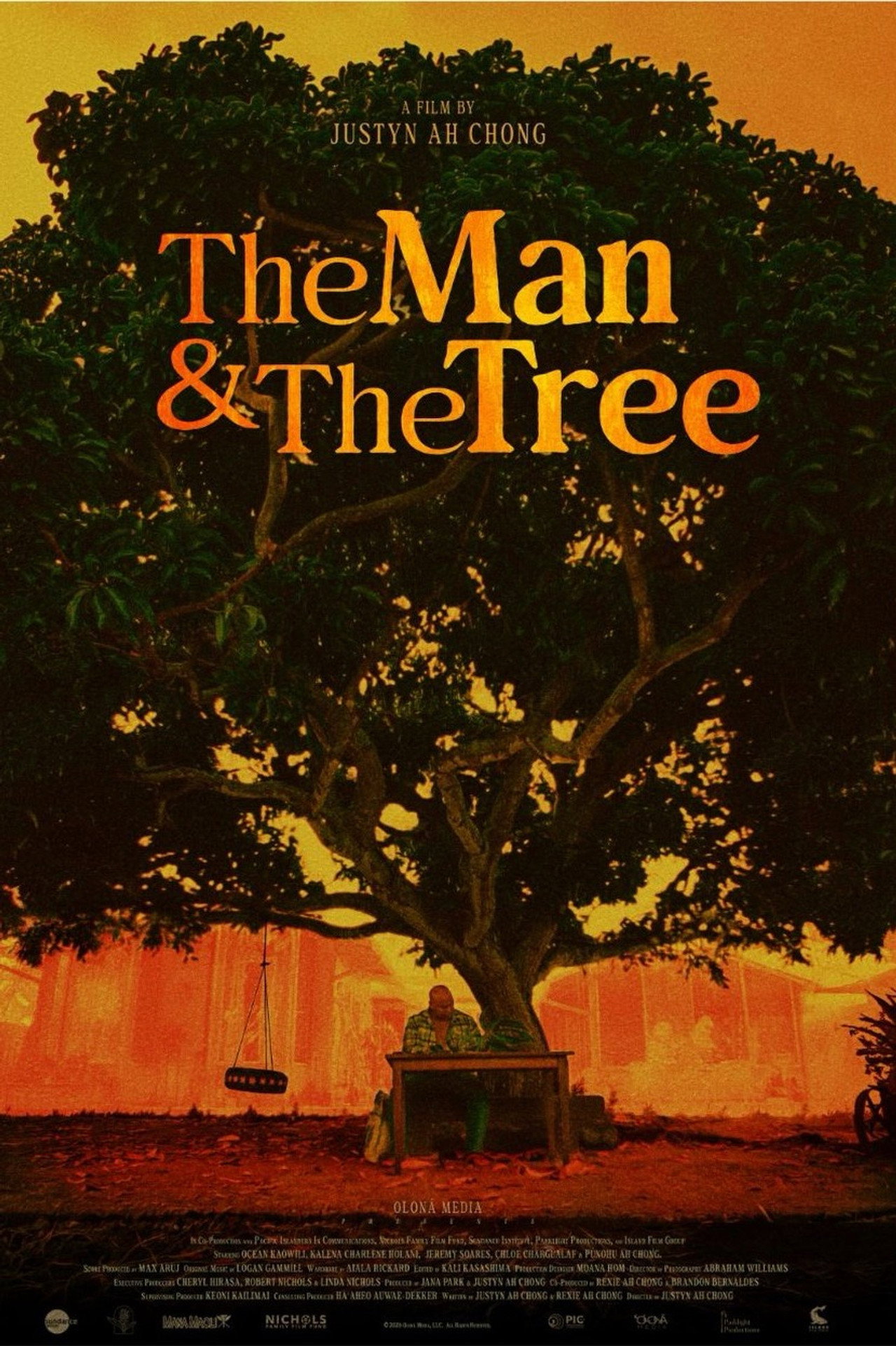 The Man and the Tree Backdrop