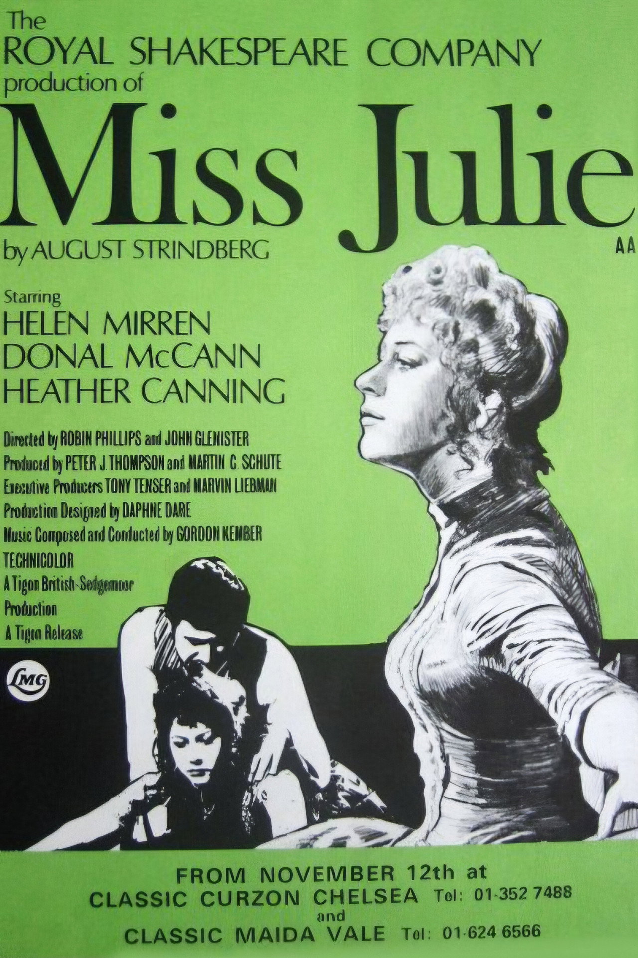 Miss Julie Backdrop