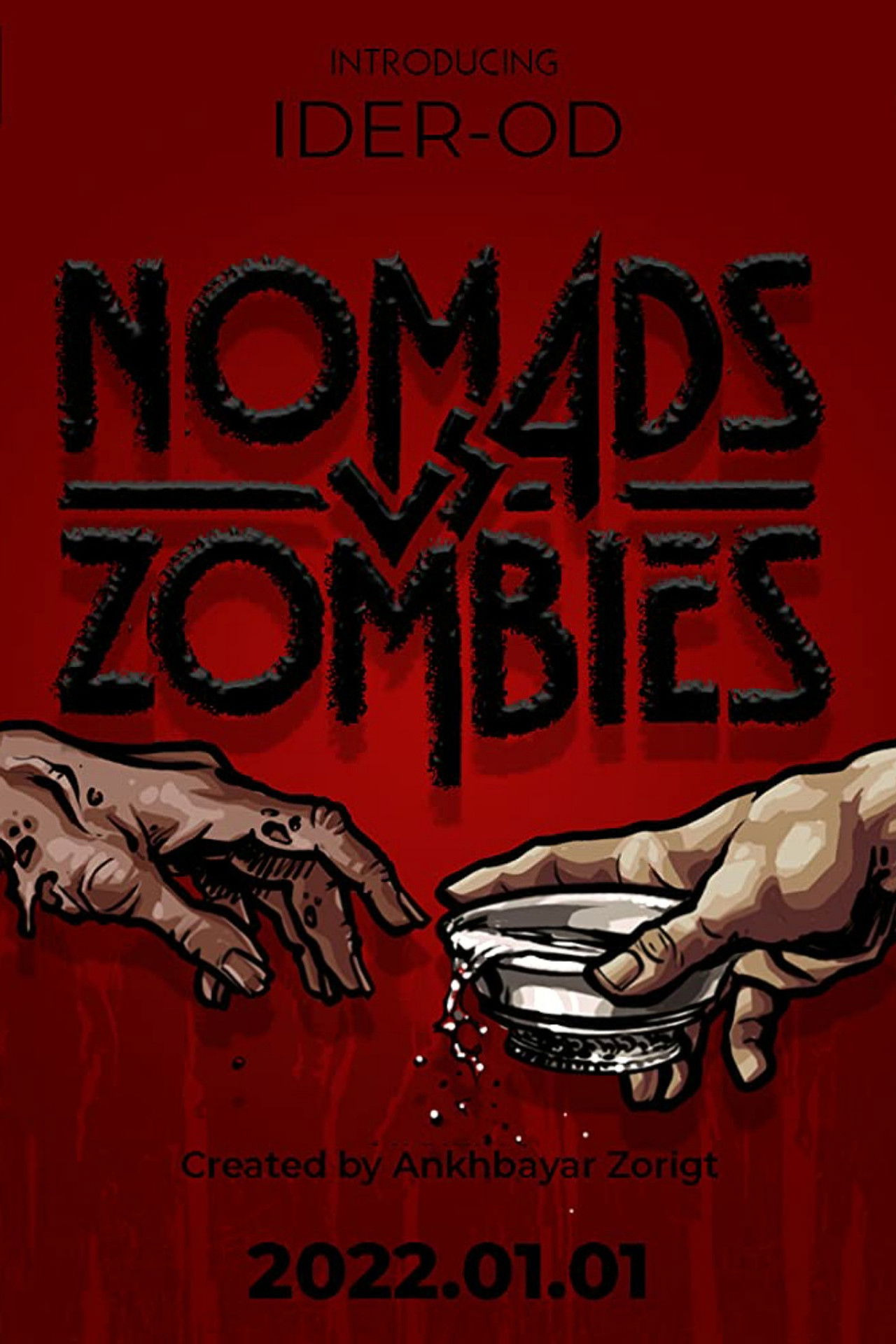 Nomads vs. Zombies Backdrop