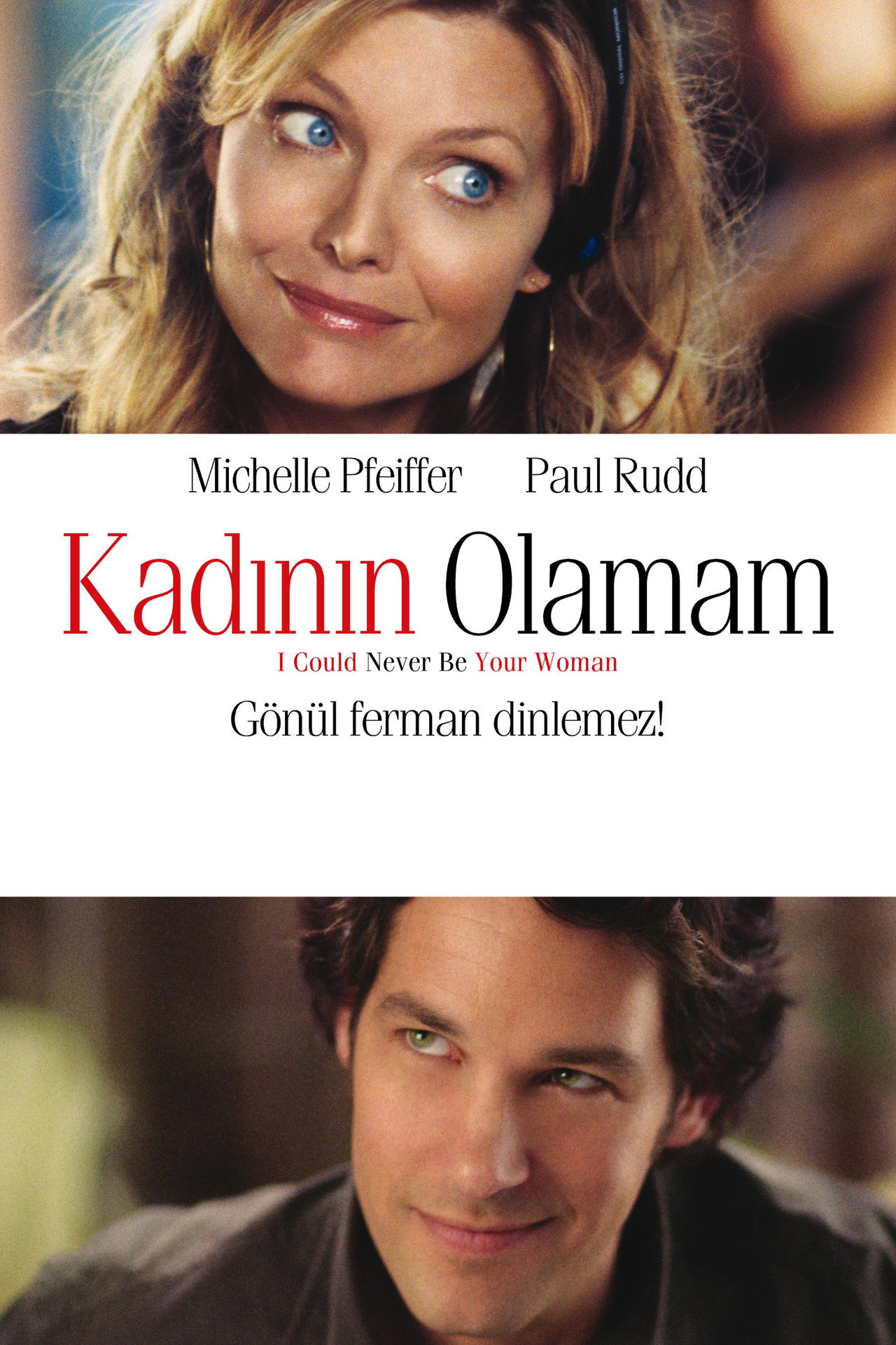 Kadının Olamam Poster