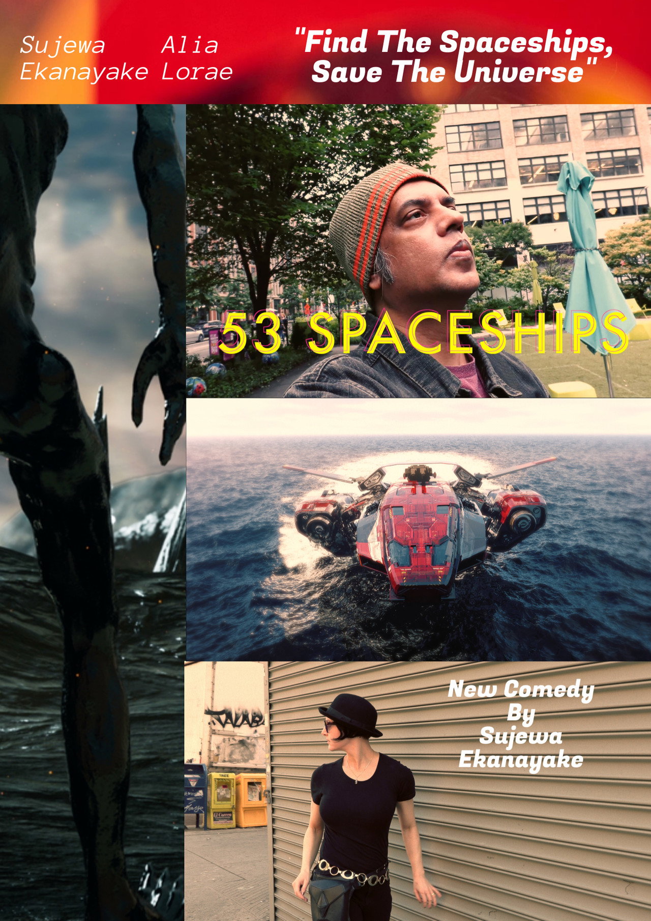 53 Spaceships Backdrop