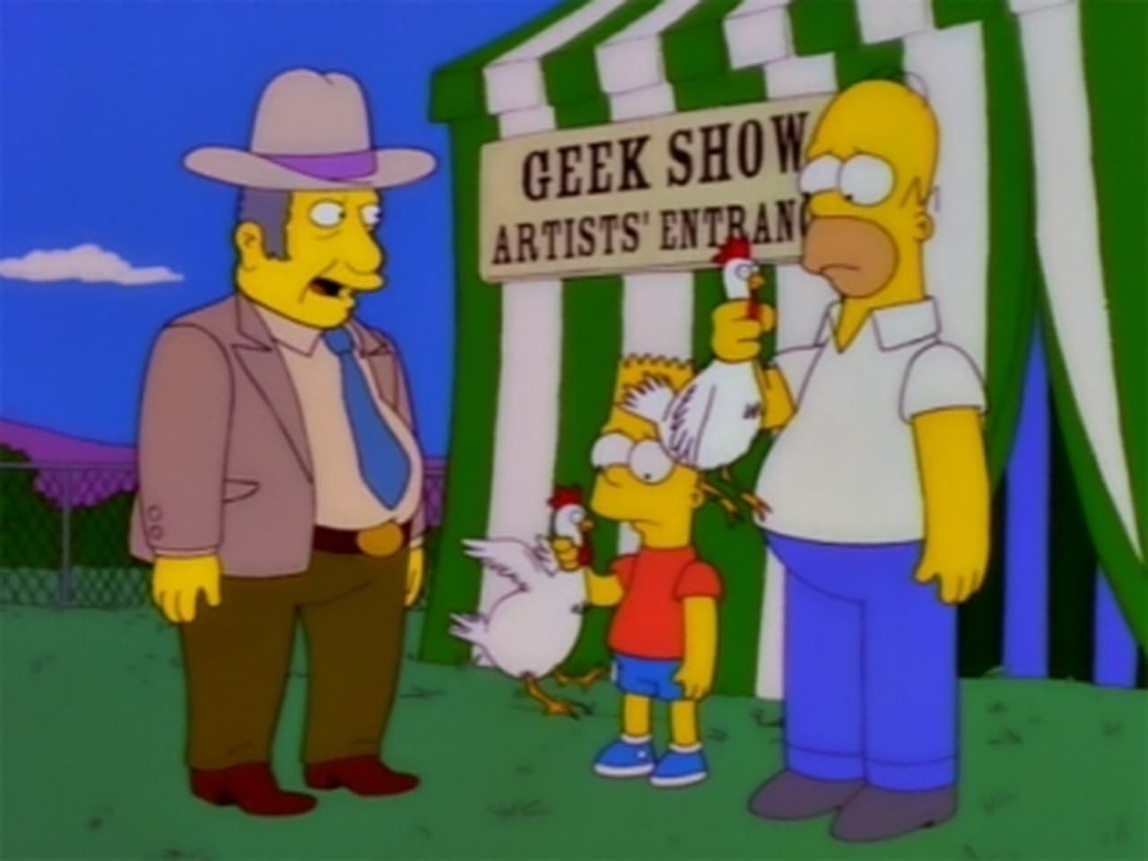 The Simpsons - Season 9 Episode 12 : Bart Carny