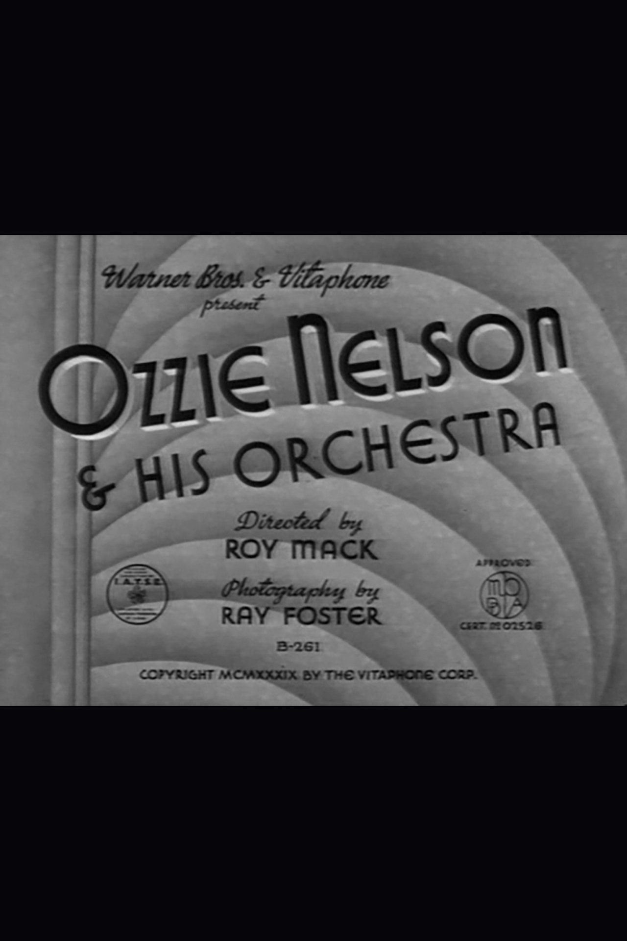 مشاهدة فيلم Ozzie Nelson & His Orchestra مترجم بدون اعلانات - بوستر