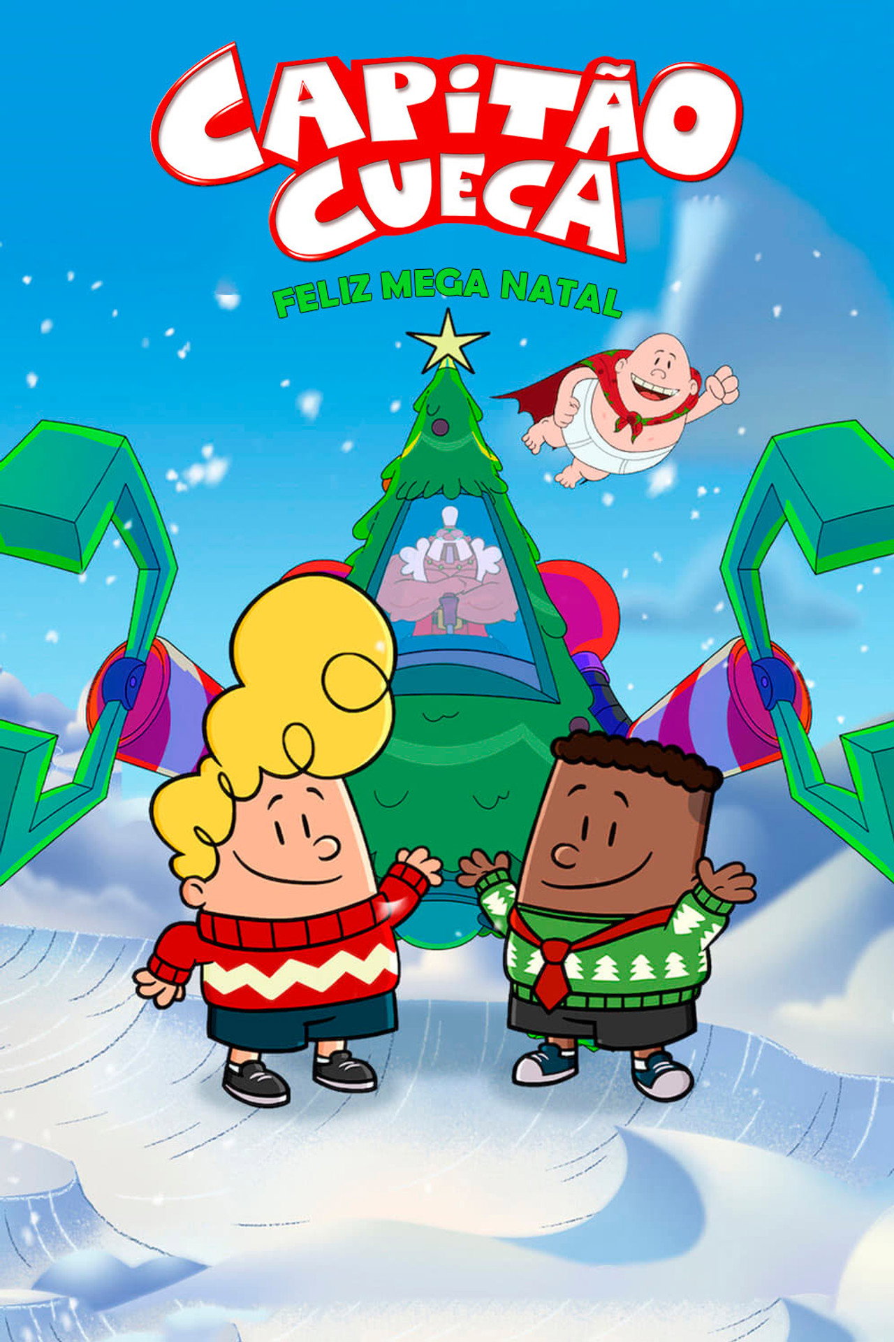 Capitão Cueca - Feliz Mega natal