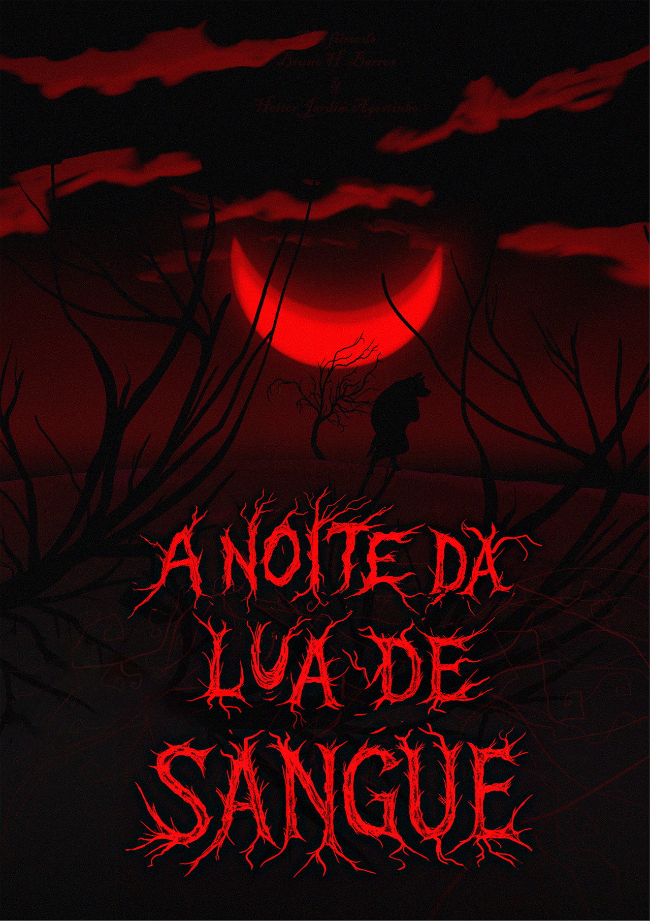 A noite da lua de sangue poster