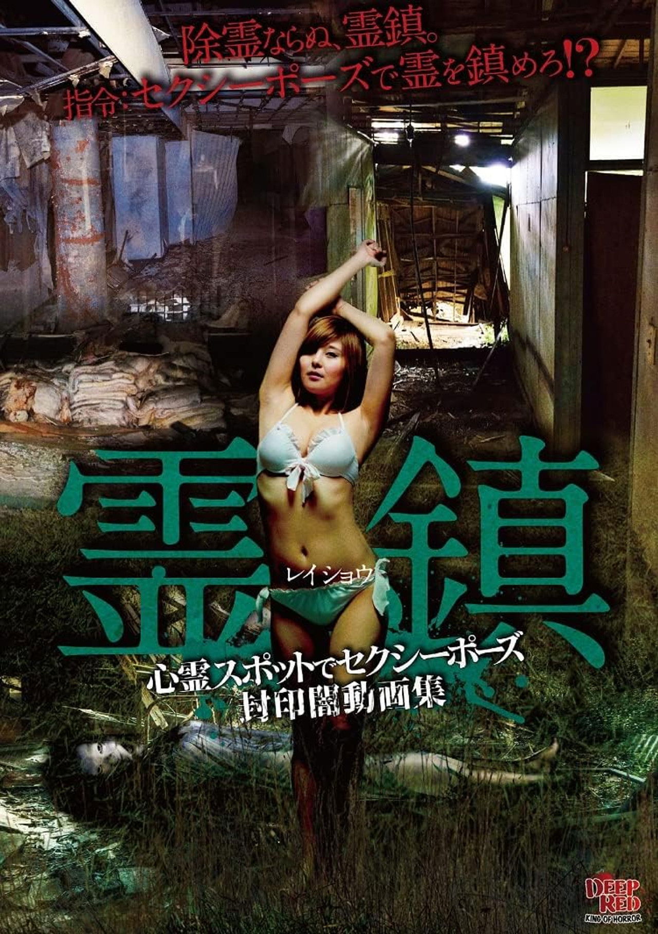 Spirit Town: Sexy Poses at Haunted Spots Sealed Dark Video Collection Backdrop