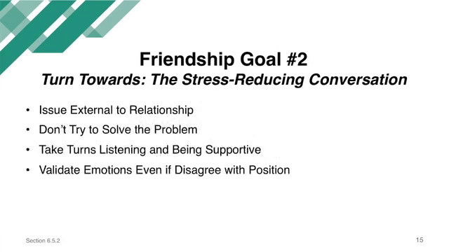 Clinical Foundations in Gottman Method Couples Therapy - Season 1 Episode 15 : Chapter 6 - Friendship Goal #2