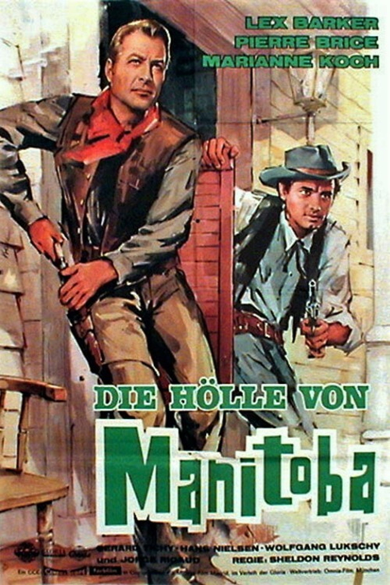 Die Hölle von Manitoba filmaffisch