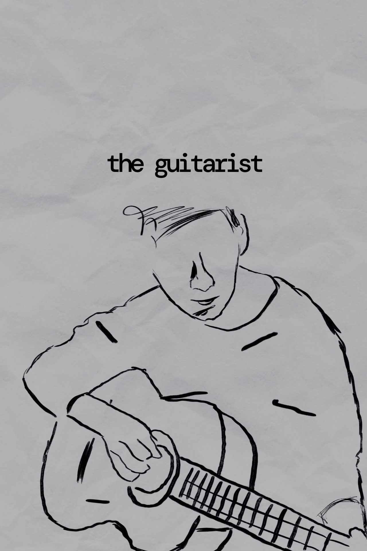 El guitarrista filmaffisch
