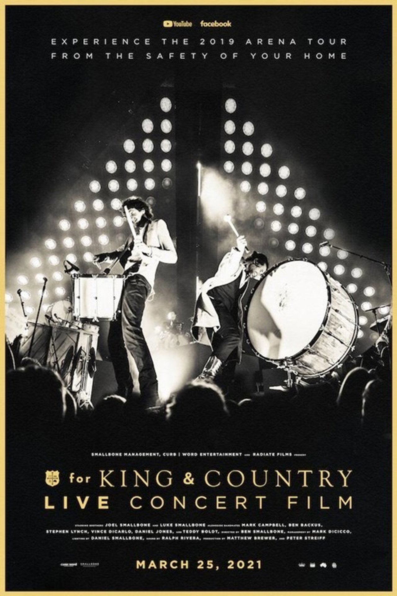 The For King & Country Live Concert Film filmaffisch