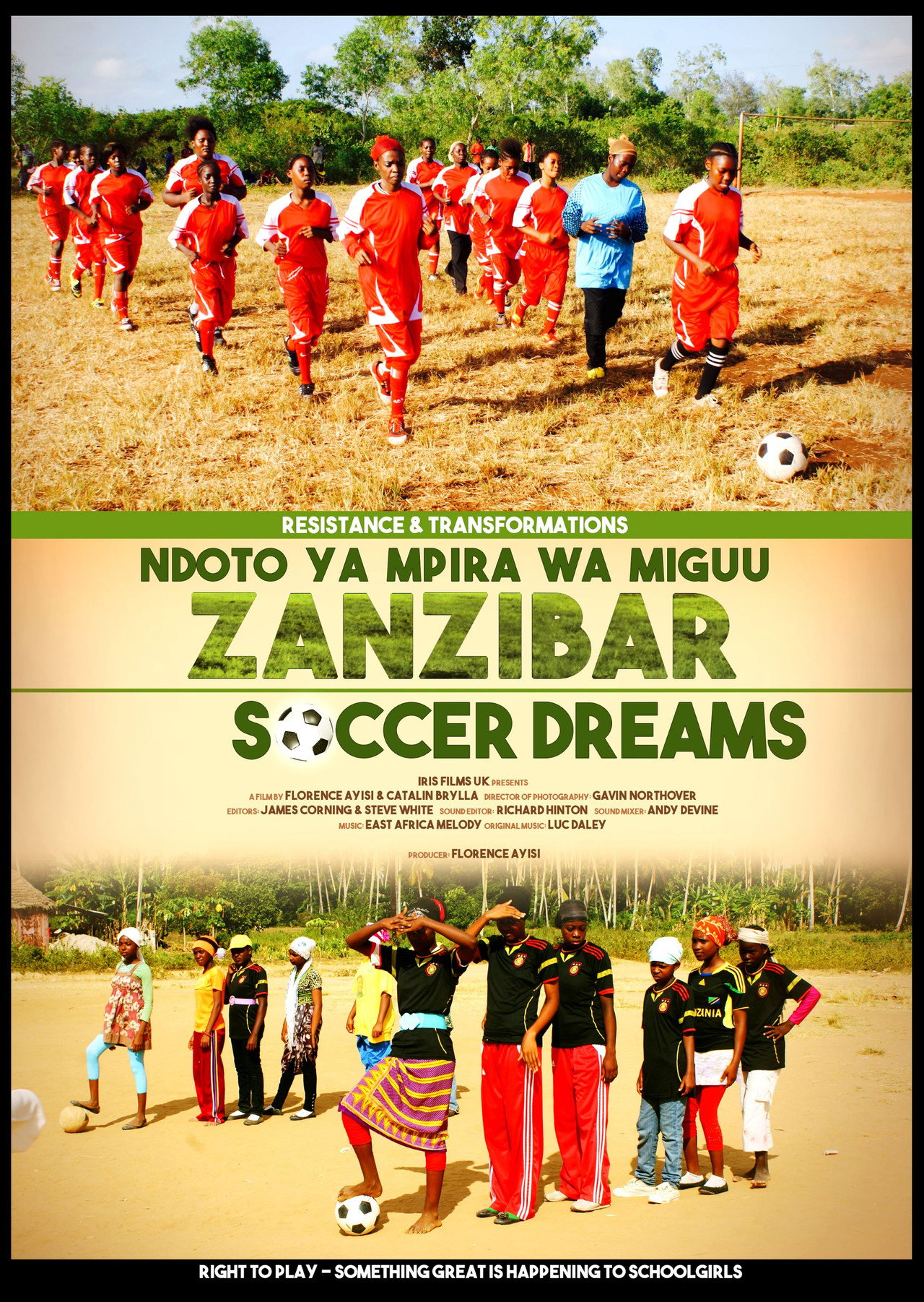 Zanzibar Soccer Dreams filmaffisch