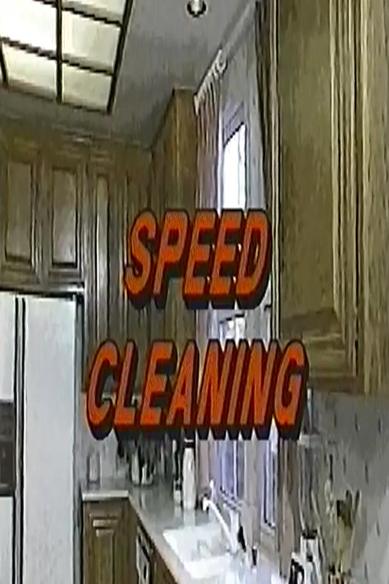 Speed Cleaning poster