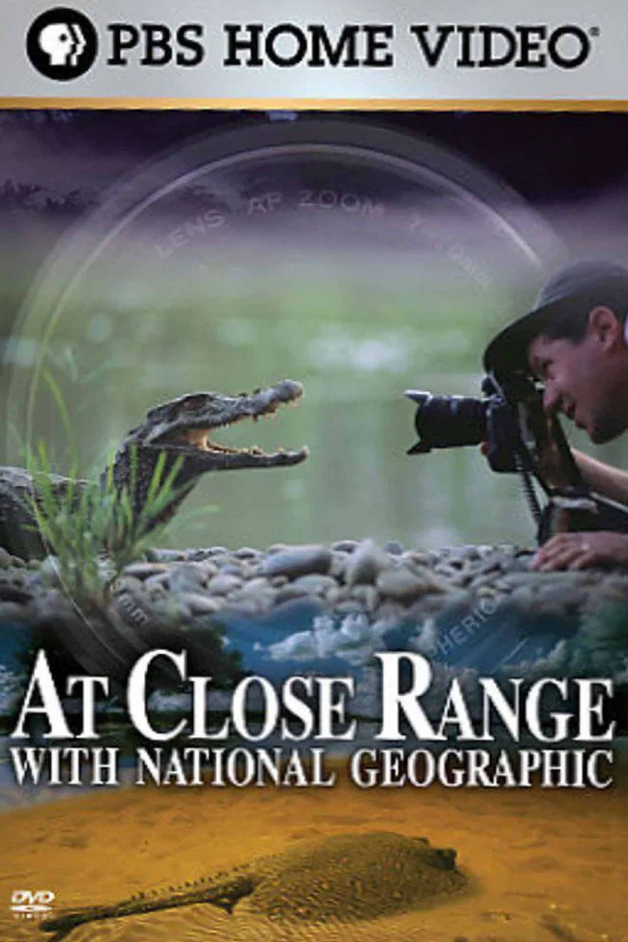 At Close Range with National Geographic Backdrop