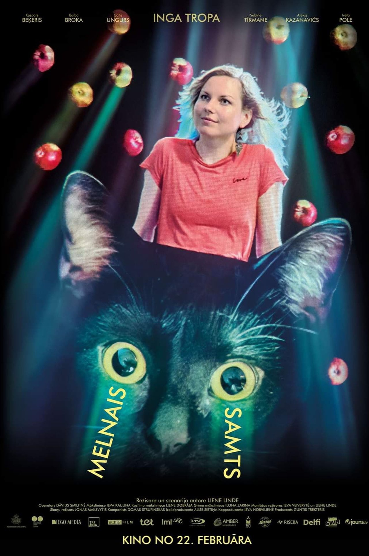 Melnais samts poster
