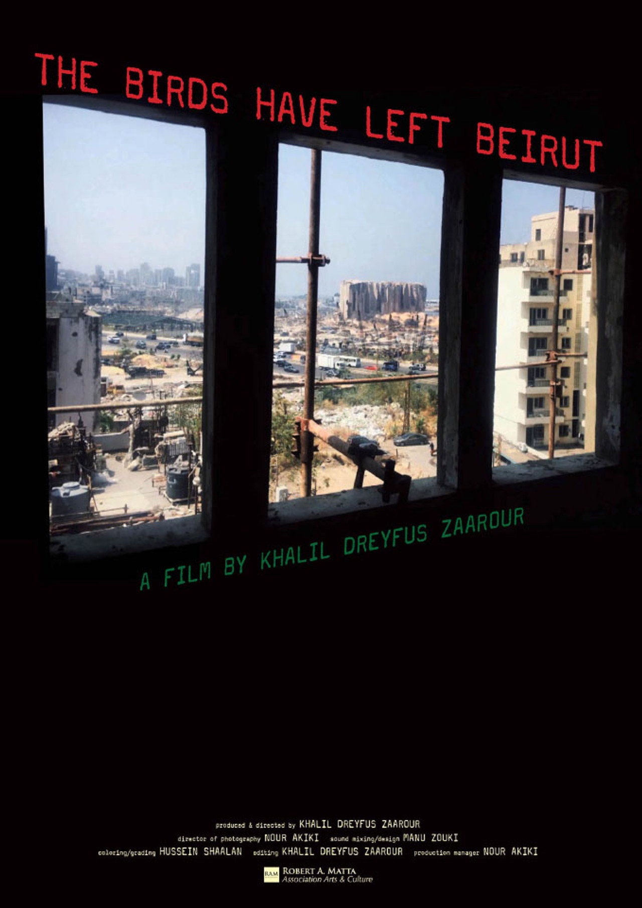 الطيور هاجرت من بيروت filmaffisch