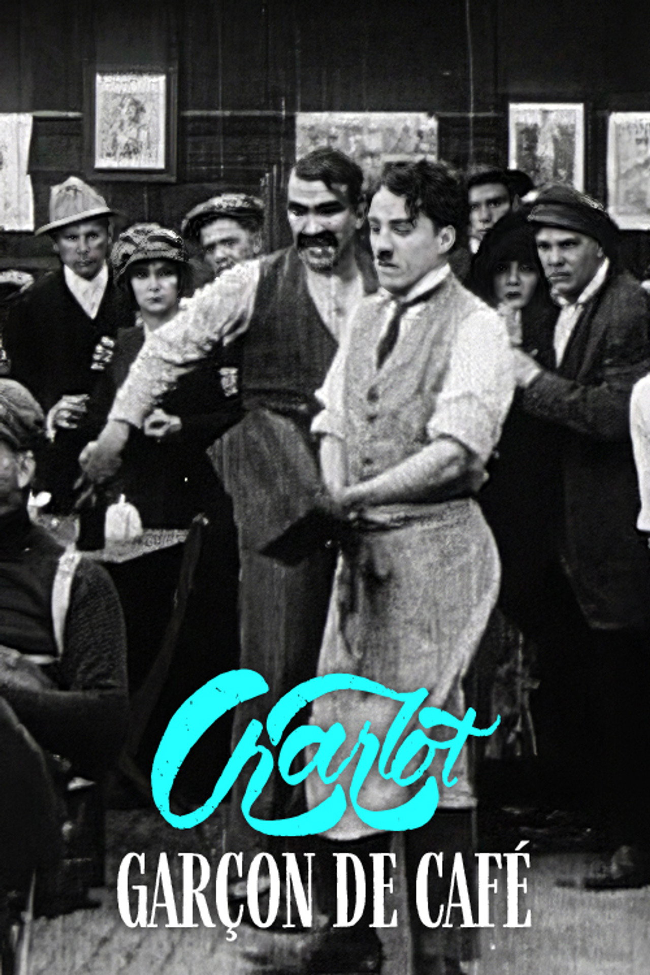 Charlot garçon de café poster